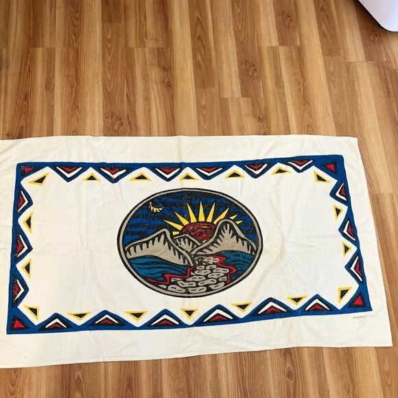 Philip Morris 1997 Marlboro Vintage Scenic  Beach Towel - Picture 7 of 10